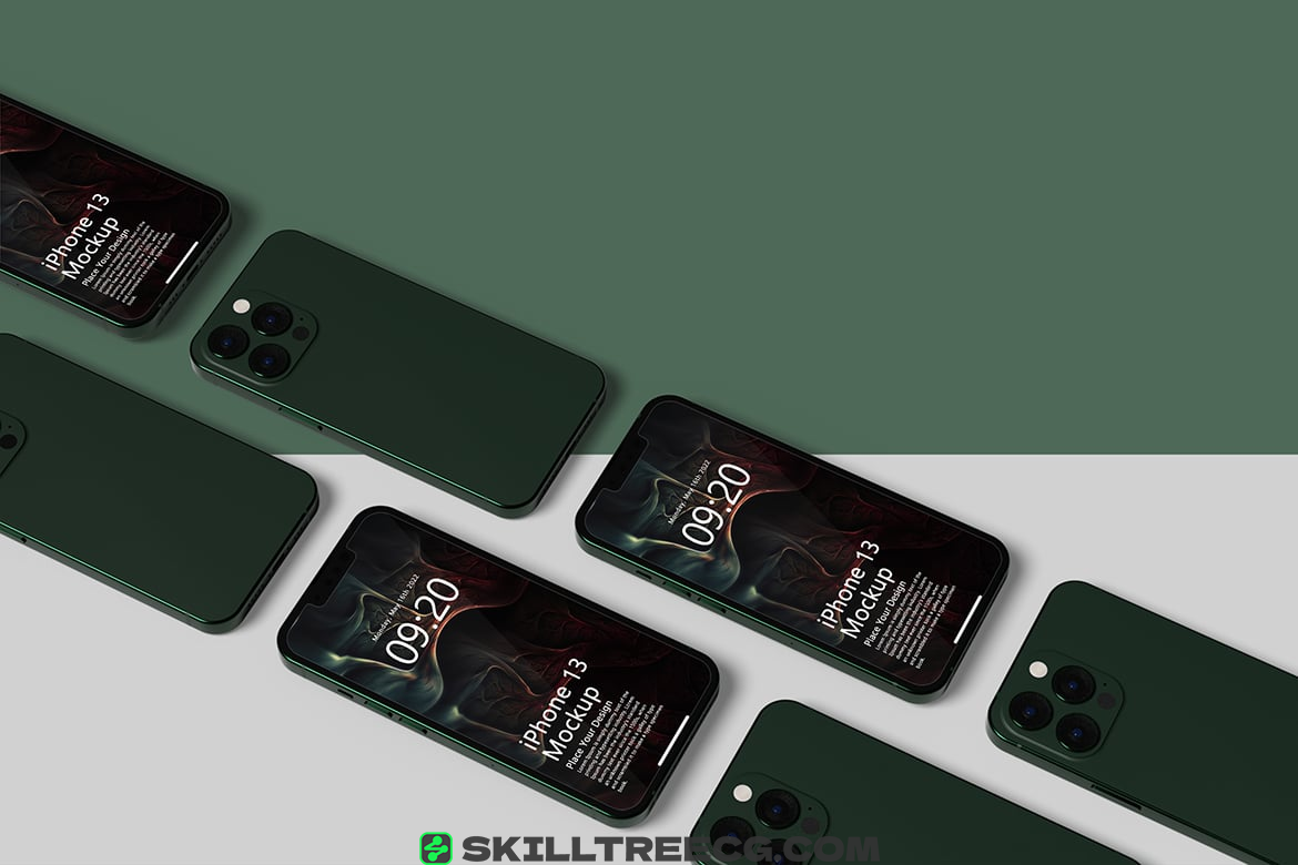 图片[2]-High Resolution Mockup for iPhone（713132）-技能树